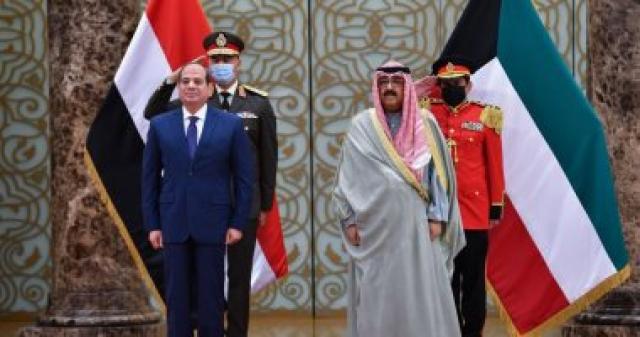 الرئيس السيسي وولى العهد الكويتى
