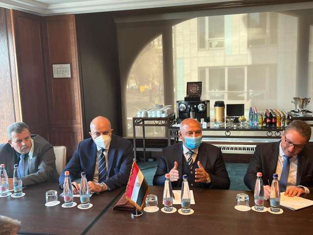 اجتماع وزير النقل في المجر مع لازلو بالكوفيتش وزير التكنولوجيا والابتكار بدولة المجر