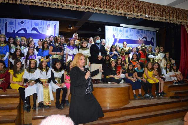 مهرجان مصر الحضارة بمدارس طيبة المتكاملة الدولية