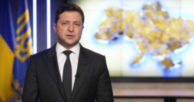 الرئيس الأوكراني فولوديمير زيلينسكي