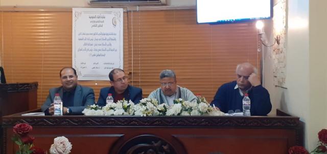 مناقشة رواية مونتو بالصالون الثقافى بنقابة أطباء المنوفية
