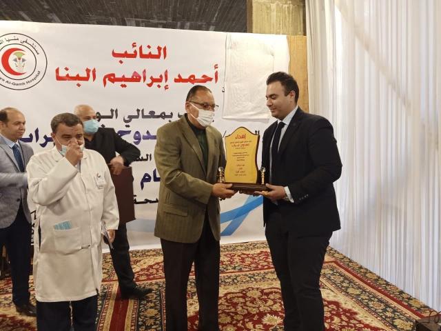 النائب أحمد البنا ومحافظ الشرقية
