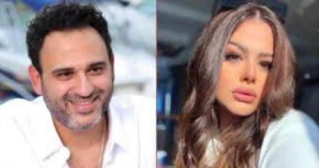   اكرم حسنى وهنادى مهنا