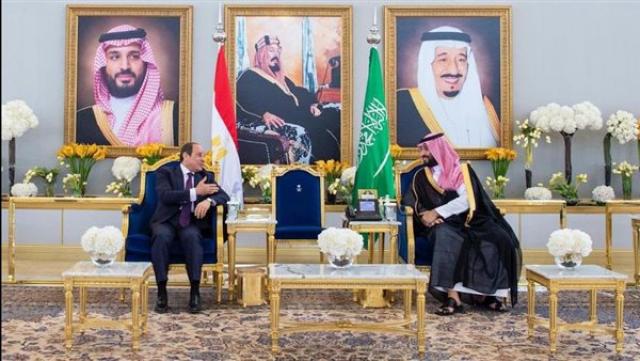 عبد الفتاح السيسي و محمد بن سلمان 