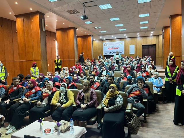 إنطلاق أولي لقاءات ” التغير المناخي والقدرة علي التكيف” بجامعة المنوفية