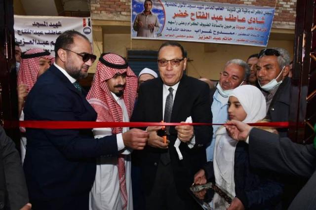 محافظ الشرقية يفتتح مسجد الأنوار المحمدية