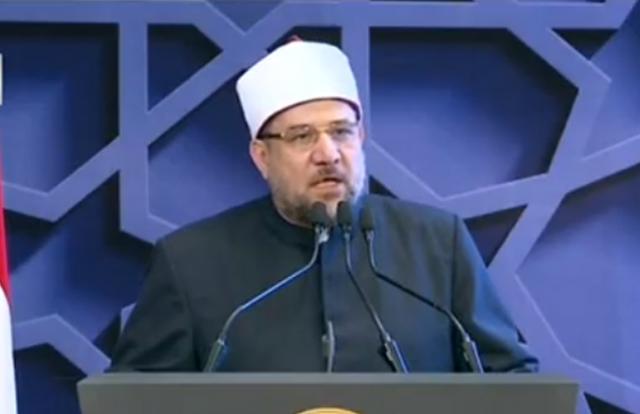 الدكتور محمد مختار جمعة وزير الأوقاف
