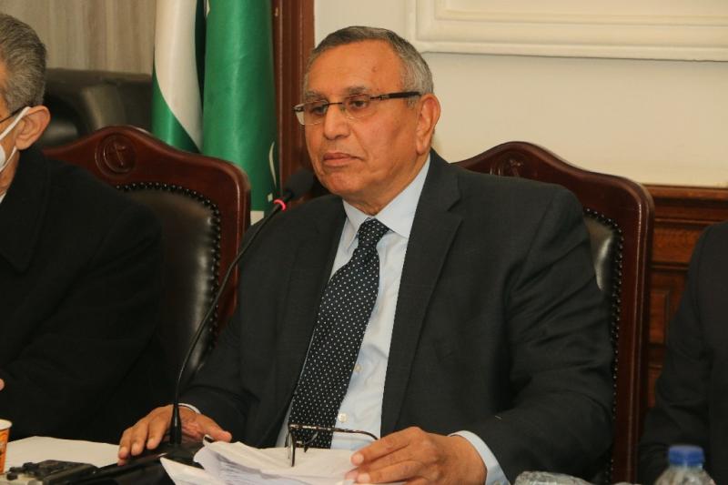 الدكتور عبدالسند يمامة رئيس الوفد