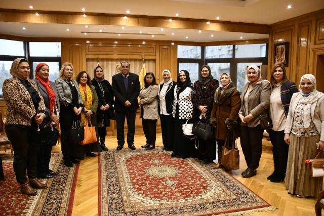 احتفاليه المرأة المصرية بجامعه حلوان
