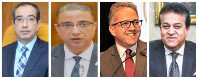 عبد الغفار - عنانى - الانصارى - حتاتة