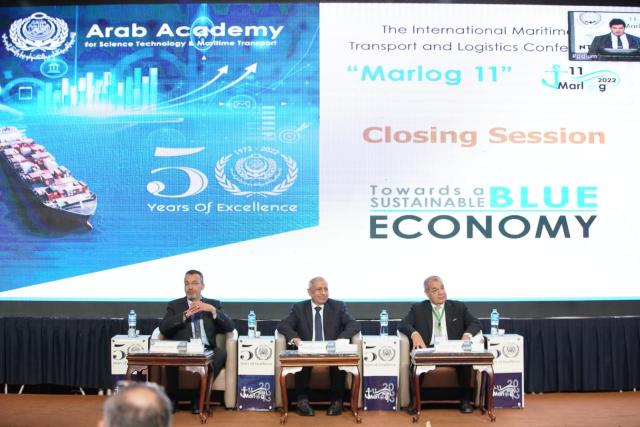 ختام المؤتمر الدولي للنقل البحري واللوجستيات” مارلوج 11 ”