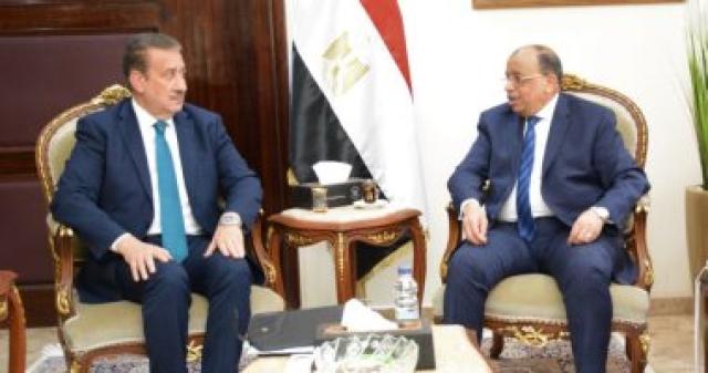 اجتماع وزير التنمية المحلية ومحافظ المنوفية
