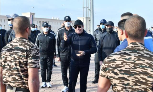 زيارة الرئيس السيسي لمقـر أكاديميـة الشـرطة