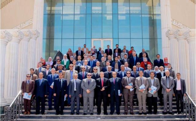 حفل توزيع جوائز النشر الدولي بجامعة السويس