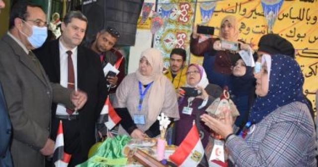معرض منتجات مدارس التعليم الفنى بالعريش