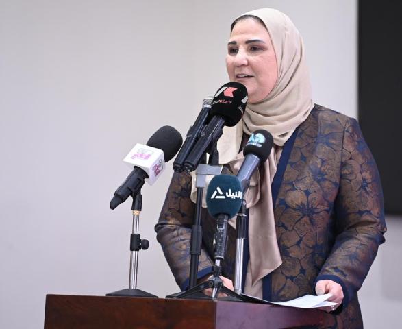 وزيرة التضامن الاجتماعي 