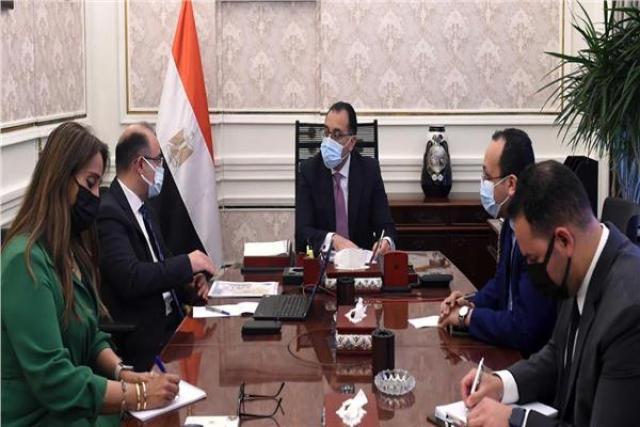 مدبولى اثناء الاجتماع 