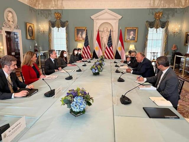 لقاءات وزير الخارجية