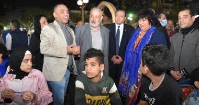 وزيرة الثقافة بالمهرجان