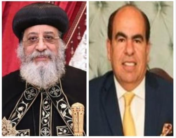 النائب  ياسر الهضيبى يهنئ البابا تواضروس