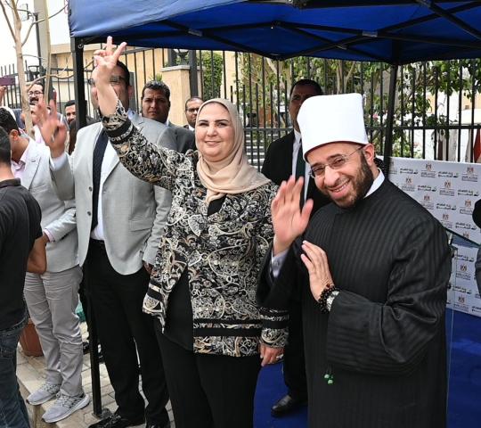 جانب من القافلة