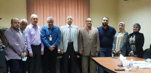 وكالة الفضاء المصرية تقوم بتركيب القمر الصناعي التعليمي بمعامل اكاديمية طيبة بالمعادي 