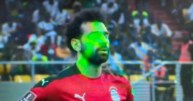 محمد صلاح في مباراة منتخب مصر و السنغال