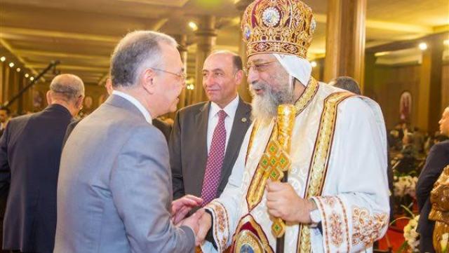 الدكتور عصام خليل و البابا تواضروس الثاني