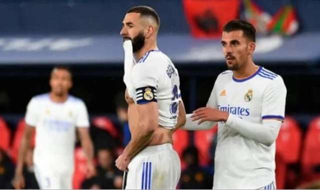 كريم بنزيما مهاجم فريق ريال مدريد