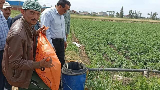 زراعة دمياط تتابع نظم الري الحديث و ملتزمون بتنفيذ القرارات الوزارية 
