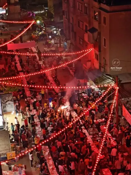مائدة افطار