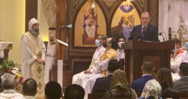 سفير مصر لدى سلطنة عمان يشارك في احتفالات عيد القيامة