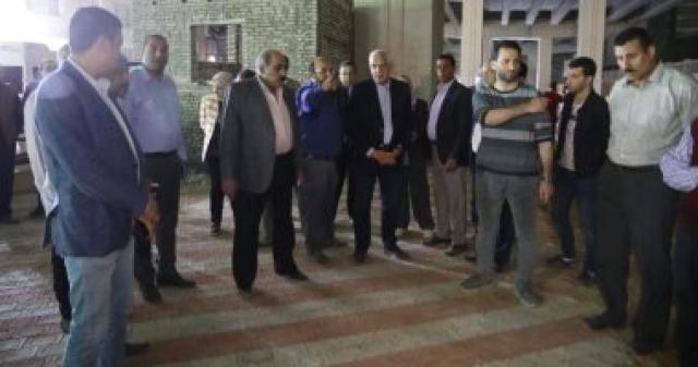 محافظ الجيزة يتفقد اماكن تصلح ساحات انتظار للسيارات