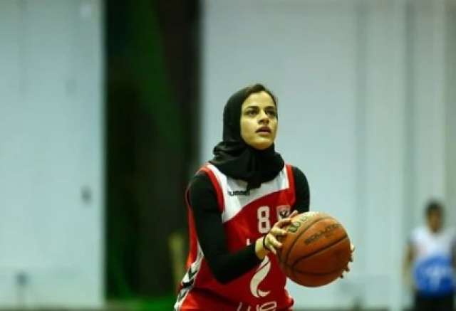 ثريا محمد لاعبة سلة الأهلي