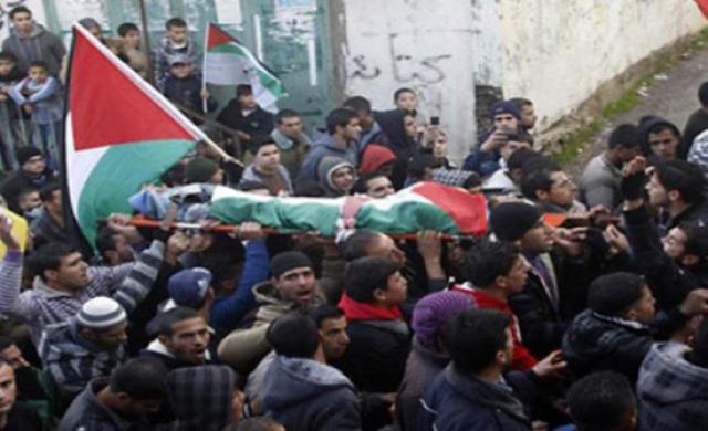 استشهاد فلسطيني