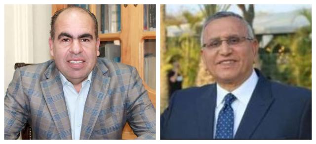  الدكتور عبدالسند يمامة والدكتور ياسر الهضيبى