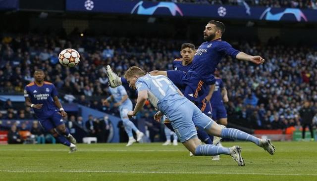 مباراة مانشستر سيتي وريال مدريد