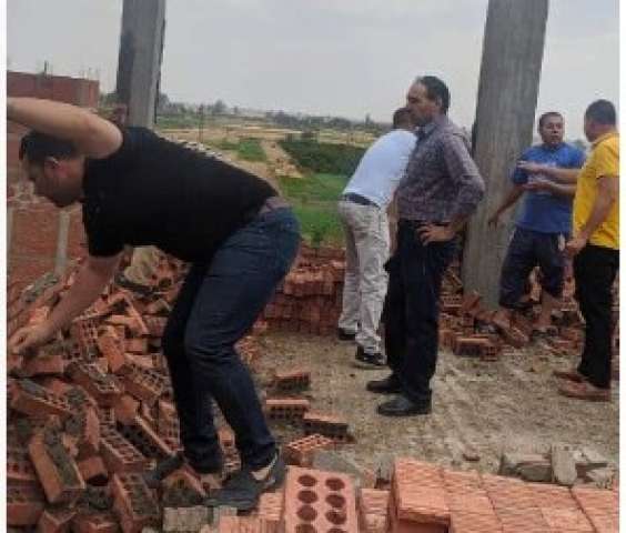 ازالة بناء مخالف