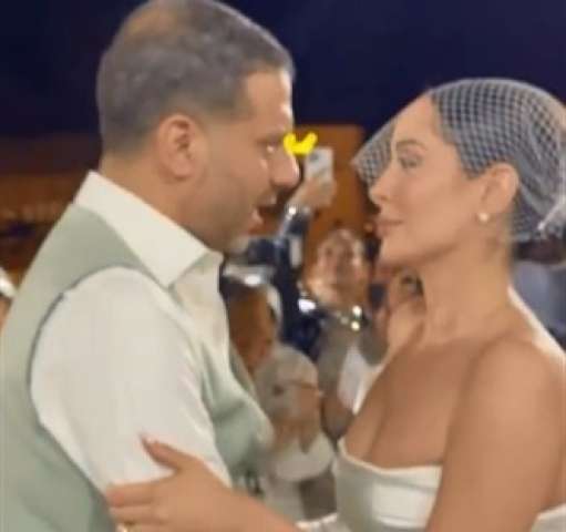 زفاف محمد فراج وبسنت شوقى