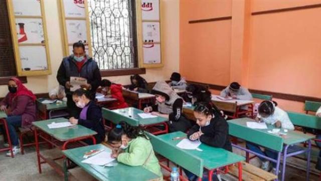 امتحان تلاميذ الصف الرابع الابتدائى