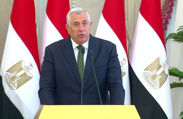السيد القصير وزير الزراعة واستصلاح الأراضي