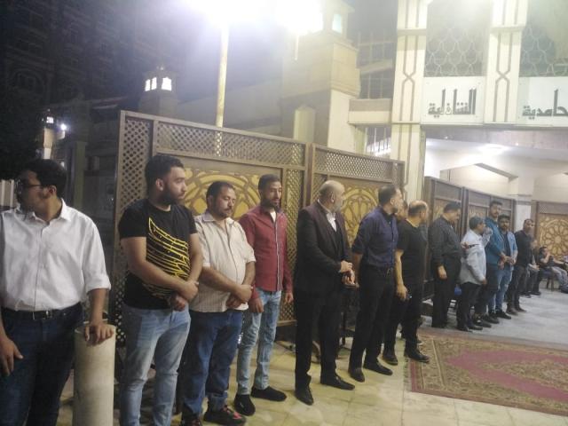 عزاء والد محسن منصور