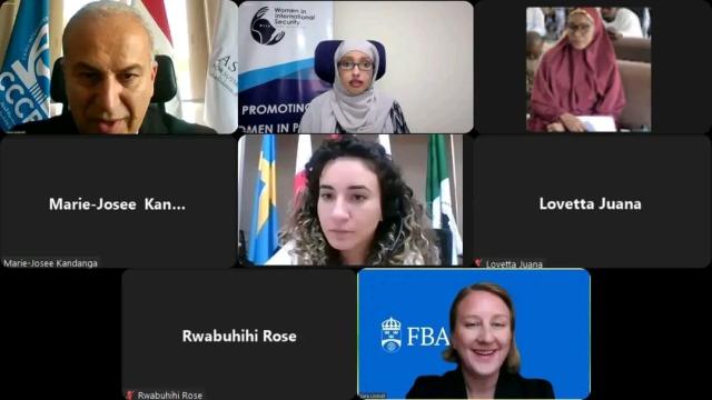حلقة نقاشية حول دور المرأة في إفريقيا