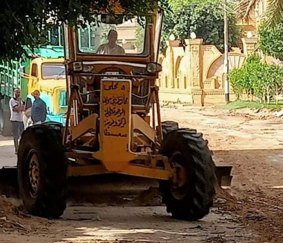 الانتهاء من أعمال الصيانة لخط الطرد بشارع 26 يوليو وإعادة انتظام الخدمة بسمسطا بنى سويف                        