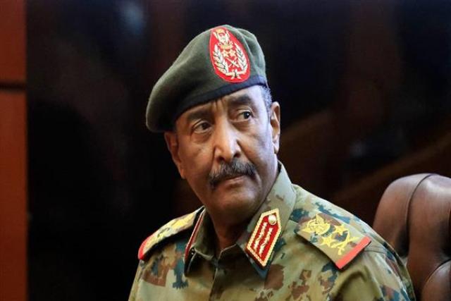 رئيس مجلس السيادة السوداني الفريق أول ركن عبدالفتاح البرهان