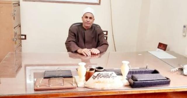 الشيخ سيد محمد عبد الدايم وكيل وزارة الأوقاف بمحافظة الأقصر