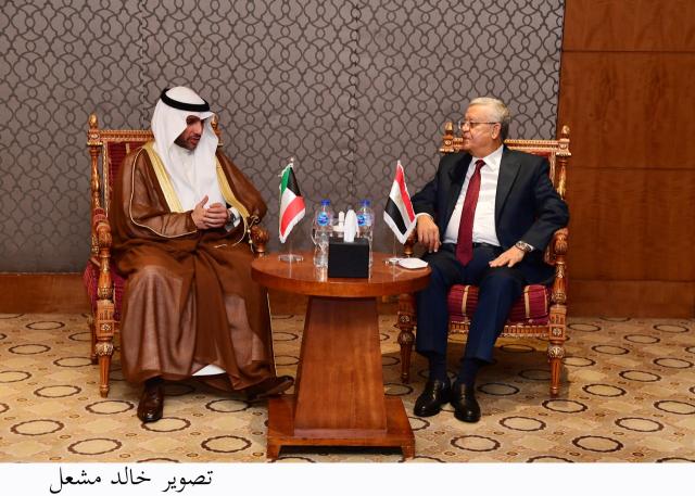 المستشار الدكتور حنفي جبالي يلتقي رئيس مجلس الأمة الكويتي