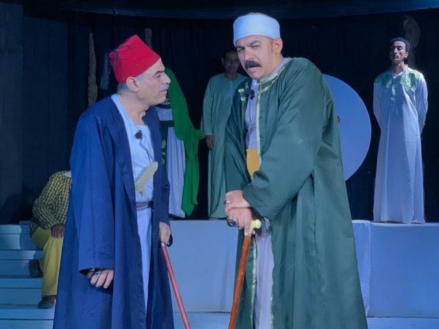 إستمرار العرض المسرحى " بر مجد" على مسارح المنيا