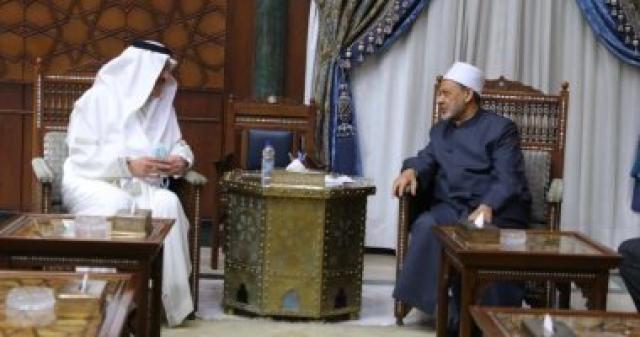 شيخ الأزهر يستقبل سفير المملكة العربية السعودي في مصر