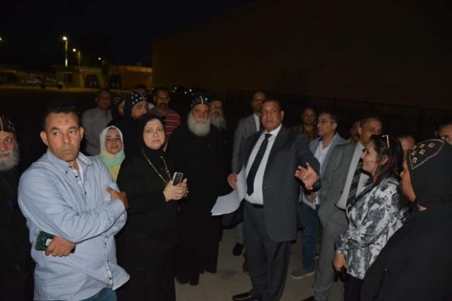 محافظ البحيرة يتفقد مسار العائلة المقدسة